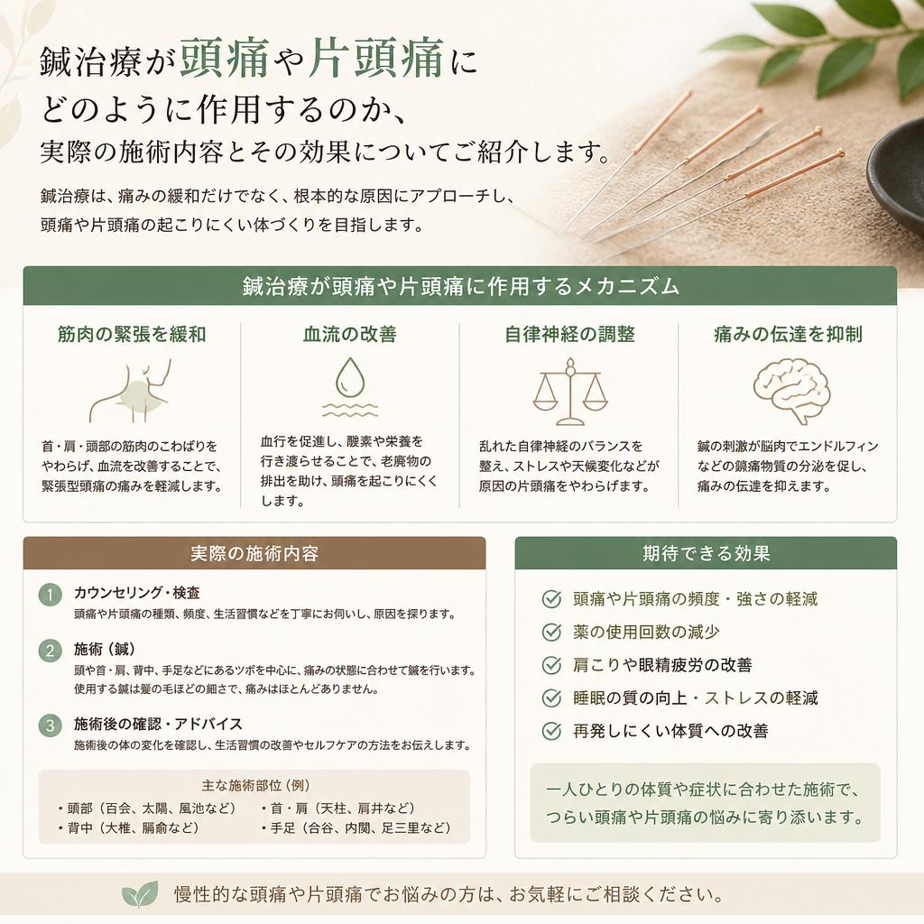 2. 鍼灸の力で快適な生活を