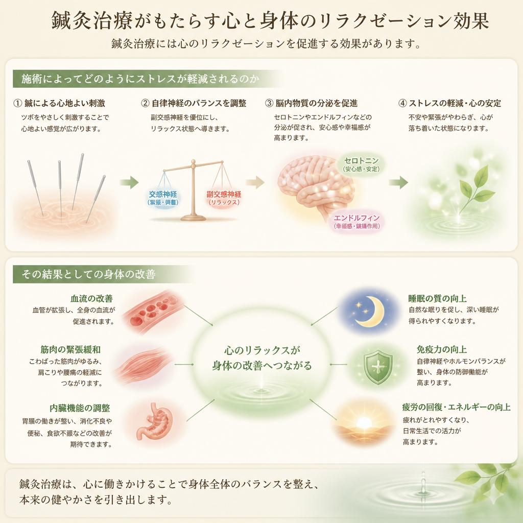 心身を癒すリラクゼーション