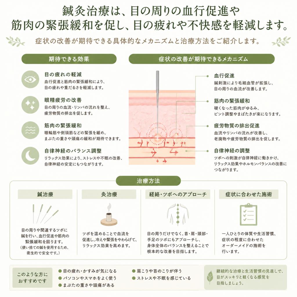 鍼灸がもたらす視力改善効果